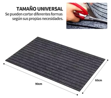 Foto 2 | Foto 2 | Xtellar Juego De Tapetes Premium Para Entrada Alfombra Multifuncional 60x90cm – 2pcs