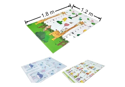 Foto 5 | Foto 5 | Xtellar Tapete De Juego Plegable Para Bebés En Material Foamy Xpe, Estimula Desarrollo Y Diversión Segura 120x180x1cm