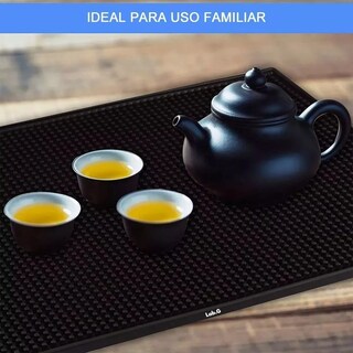 Foto 3 | Foto 3 | Tapete Escurridor Para Cocina 2 Piezas Lab.g Negro