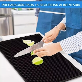 Foto 5 | Foto 5 | Tapete Escurridor Para Cocina 2 Piezas Lab.g Negro