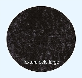 Foto 2 | Foto 2 | Tapete Shaggy Luxury Salida Baño Negro Suave Concord