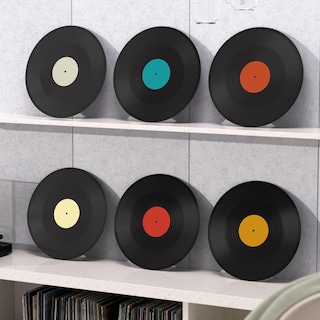 Foto 2 | Foto 2 | Disco De Vinilo Decorativo Facmogu De 12 Pulgadas, Paquete De 6 Para Decoración - Venta Internacional.