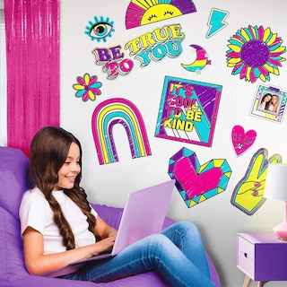 Foto 6 | Foto 6 | Kit De Diseño De Pegatinas De Pared Fashion Angels Dream Gallery Con Rotuladores - Venta Internacional.