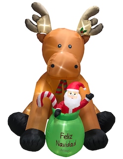 Foto 1 | Foto 1 | Inflable de Navidad ARTEGO Venado Reno De Santa Gigante De 2.5 Metros