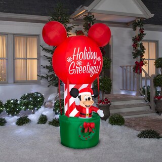 Foto 2 | Foto 2 | Globo Inflable Navideño Con Mickey Mouse En Globo Aerostático De 2,1 M - Venta Internacional.