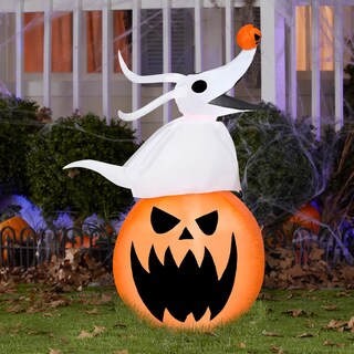 Foto 2 | Foto 2 | Decoración Inflable Gemmy Airblown Zero Con Calabaza De 107 Cm - Venta Internacional.