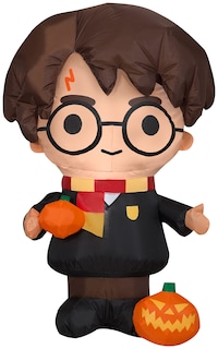 Foto 1 | Foto 1 | Harry Potter Inflable Con Calabaza Gemmy Airblown - Venta Internacional.