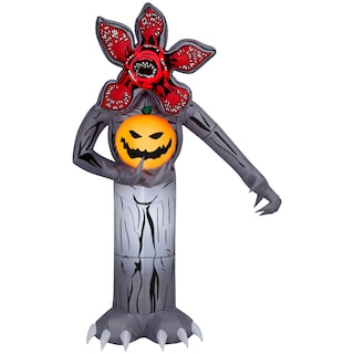 Foto 1 | Foto 1 | Demogorgon Inflable De Halloween Con Diseño De Gemelo Con Linterna Jack O', 2,1 M - Venta Internacional.