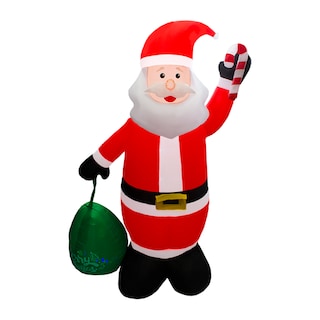 Foto 1 | Foto 1 | Inflable Navideño Santa Claus Jumbo con Luz Led de 4.20 m