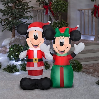 Foto 2 | Foto 2 | Inflables Navideños Gemmy de Mickey y Minnie Mouse-Venta Internacional