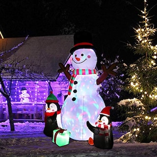 Foto 6 | Foto 6 | Adorno Inflable Ourwarm Muñeco de Nieve-Venta Internacional