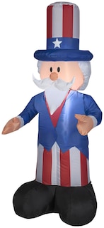 Foto 1 | Foto 1 | Decoración Inflable Gemmy Airblown Uncle Sam De 4 Pies De Altura - Venta Internacional.