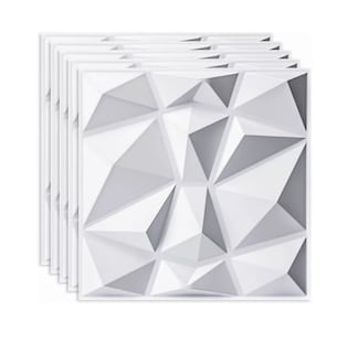Foto 1 | Foto 1 | Panel de Pared Tridimensional BELUG con Pegamento Blanco 20 Piezas