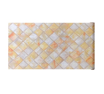 Foto 1 | Foto 1 | Papel Tapiz Belug color Amarillo Vinil Adhesivo - Diseño Mármol para Cocina 3 m x 40 cm
