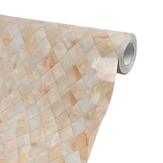 Foto 4 | Foto 4 | Vinil Adhesivo Mármol Madera Sólido KE018 500x60cm - Cubre 3m2