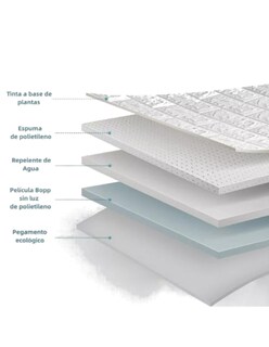 Foto 4 | Foto 4 | Papel Tapiz 3D Blanco + Termo de Agua