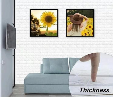 Foto 4 | Foto 4 | Set De 10 Decorativos Xtellar 3d En Estilo Ladrillo - Perfecto Para Pared 35x38 Cm