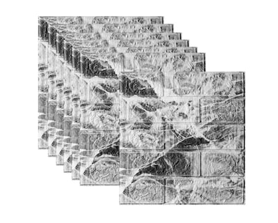 Foto 1 | Foto 1 | 30pcs 3d Papel Tapiz Pared Pegatina Ladrillo Autoadhesivo
