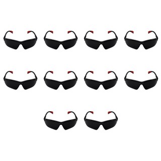 Foto 1 | Foto 1 | Pack 10 Lentes De Seguridad High Performance Negro Maple Safe