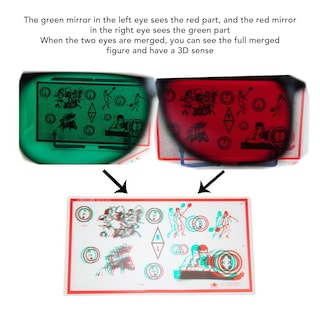 Foto 3 | Foto 3 | Vectogramas Yoidesu Para Entrenamiento Ocular, Rojo Y Verde Con Gafas - Venta Internacional.
