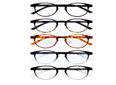 Foto 2 | Foto 2 | Set De 5 Gafas Xtellar Magma Life Graduadas Con Filtro De Luz Azul Para Computadora Y Libros – Versátiles Para Hombres Y Mujeres