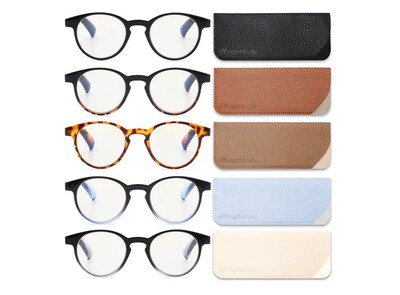 Foto 3 | Foto 3 | Set De 5 Gafas Xtellar Magma Life Graduadas Con Filtro De Luz Azul Para Computadora Y Libros – Versátiles Para Hombres Y Mujeres