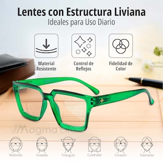 Foto 5 | Foto 5 | Lentes para Computadora Magma Life 2 Piezas