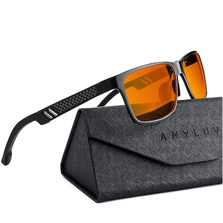 Foto 1 | Foto 1 | Gafas Para Videojuegos Anyluv Anti Blue Light Rectangle Al-mg Metal - Venta Internacional.