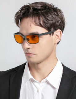 Foto 2 | Foto 2 | Gafas De Bloqueo De Luz Azul Anyluv Para Hombre Al-mg Metal - Venta Internacional.