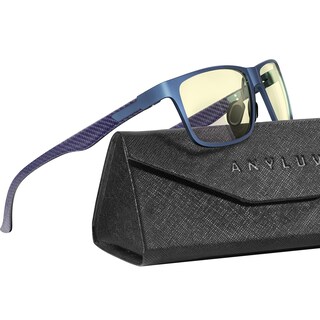 Foto 1 | Foto 1 | Gafas De Bloqueo De Luz Azul Anyluv Para Hombre Al-mg Metal - Venta Internacional.