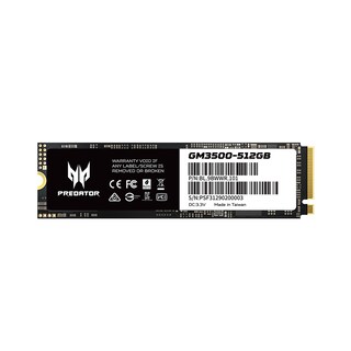 Foto 1 | Foto 1 | Unidad de Estado Sólido Predator Gm3500 de 512 GB M2 2280 Nvme Pcie Gen 3x4 3400/3000 Mb/s