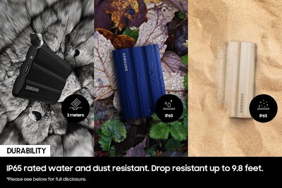 Foto 7 | Foto 7 | Unidad De Estado Sólido Externa Samsung T7 Shield 1tb Blue - Venta Internacional.