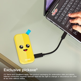 Foto 4 | Foto 4 | Ssd Portátil Sandisk Fortnite Peely Edition De 2 Tb Usb 3.2 - Venta Internacional.