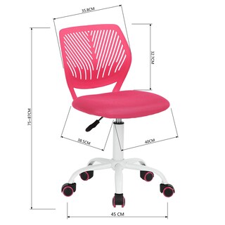 Foto 3 | Foto 3 | Sillas Infantiles Furniturer Carnation Rosa 40 X 50.5 X 75-87 Cm