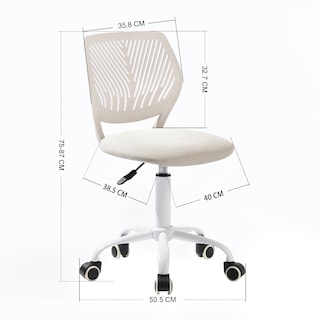 Foto 5 | Foto 5 | Sillas Infantiles Furniturer Carnation Beige 50.5 X 50.5 X 75 - 87 Cm