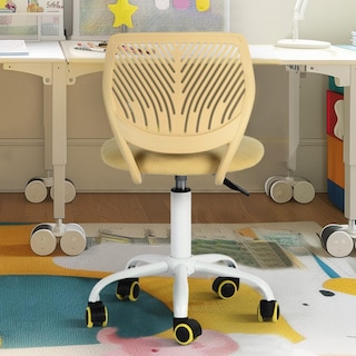 Foto 4 | Foto 4 | Sillas Infantiles Furniturer Carnation Amarillo 50.5 X 50.5 X 75 - 87 Cm