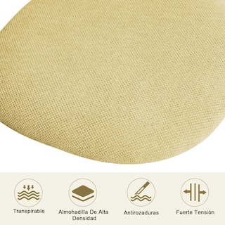 Foto 7 | Foto 7 | Sillas Infantiles Furniturer Carnation Amarillo 50.5 X 50.5 X 75 - 87 Cm