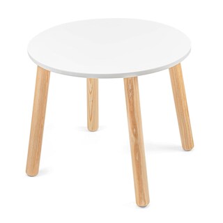 Foto 1 | Foto 1 | Mesa Infantil Duduk Blanca Circular de Madera