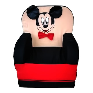 Foto 1 | Foto 1 | Sillón Infantil Plegable Diseño Mickey Mouse color Negro Genérica