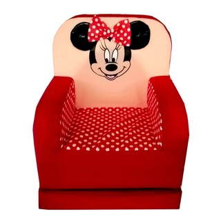 Foto 1 | Foto 1 | Sillón Infantil Genérica Plegable Diseño Minnie color Rojo