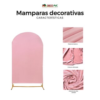 Foto 3 | Foto 3 | Dúo / Kit De Mampara Grande 120x220 Decorativa Con Funda