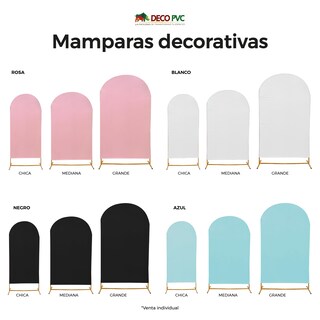 Foto 6 | Foto 6 | Dúo / Kit De Mampara Grande 120x220 Decorativa Con Funda