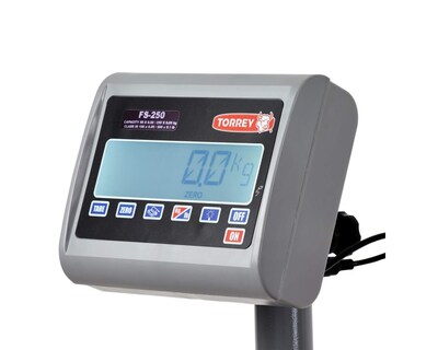 Foto 2 | Foto 2 | Báscula De Recibo Móvil Fs250 Torrey (250 Kg) Acero Al Carbón