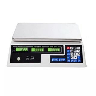 Foto 1 | Foto 1 | Báscula Comercial Digital Eo Safe Imports ESI-14832 Blanca 40 kg Recargable