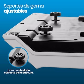 Foto 3 | Foto 3 | Báscula Comercial Digital Eo Safe Imports ESI-14832 Blanca 40 kg Recargable