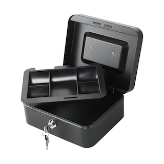 Foto 6 | Foto 6 | Caja Para Dinero Qian Qoc-143sk Bandejas Para Billetes Y 5 Monedas Removible, Cerradura De Llave, Portatil Con Asa Color Negro