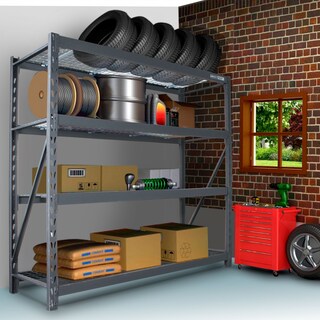 Foto 2 | Foto 2 | Estante Metálico Mikel's EMI-7724 para Almacenaje Industrial 77” x 24”