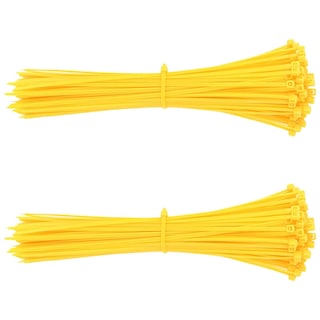 Foto 1 | Foto 1 | Cinchos Autoblocantes Ventdepot Mxzcw-002 200 Piezas Amarillo