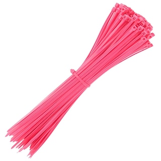 Foto 1 | Foto 1 | Cinchos Arreglo De Cables Ventdepot Mxzcr-001 100 Piezas Rosa