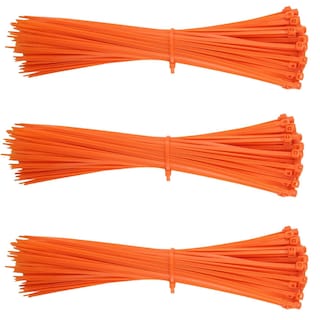 Foto 2 | Foto 2 | Fijadores Para Cables Ventdepot Mxzco-003 300 Piezas Naranja